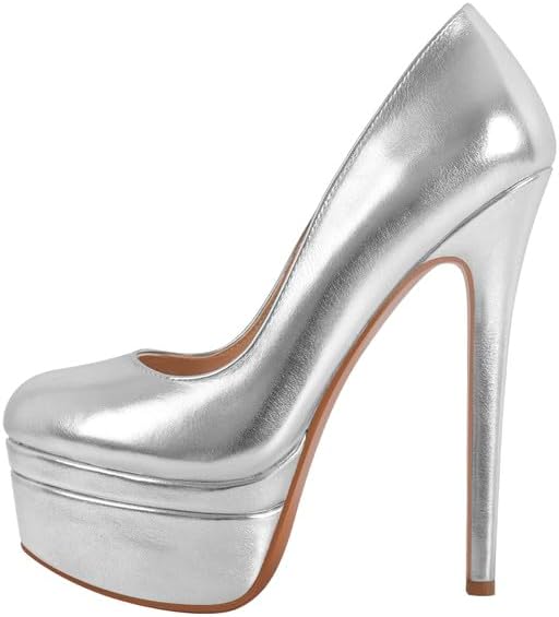 Double Platform Stiletto Pumps