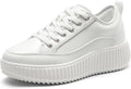 Chunky Lace-Up Comfortable Platform Sneakers