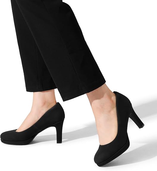 Low Heel Platform Comfortable Office Pumps