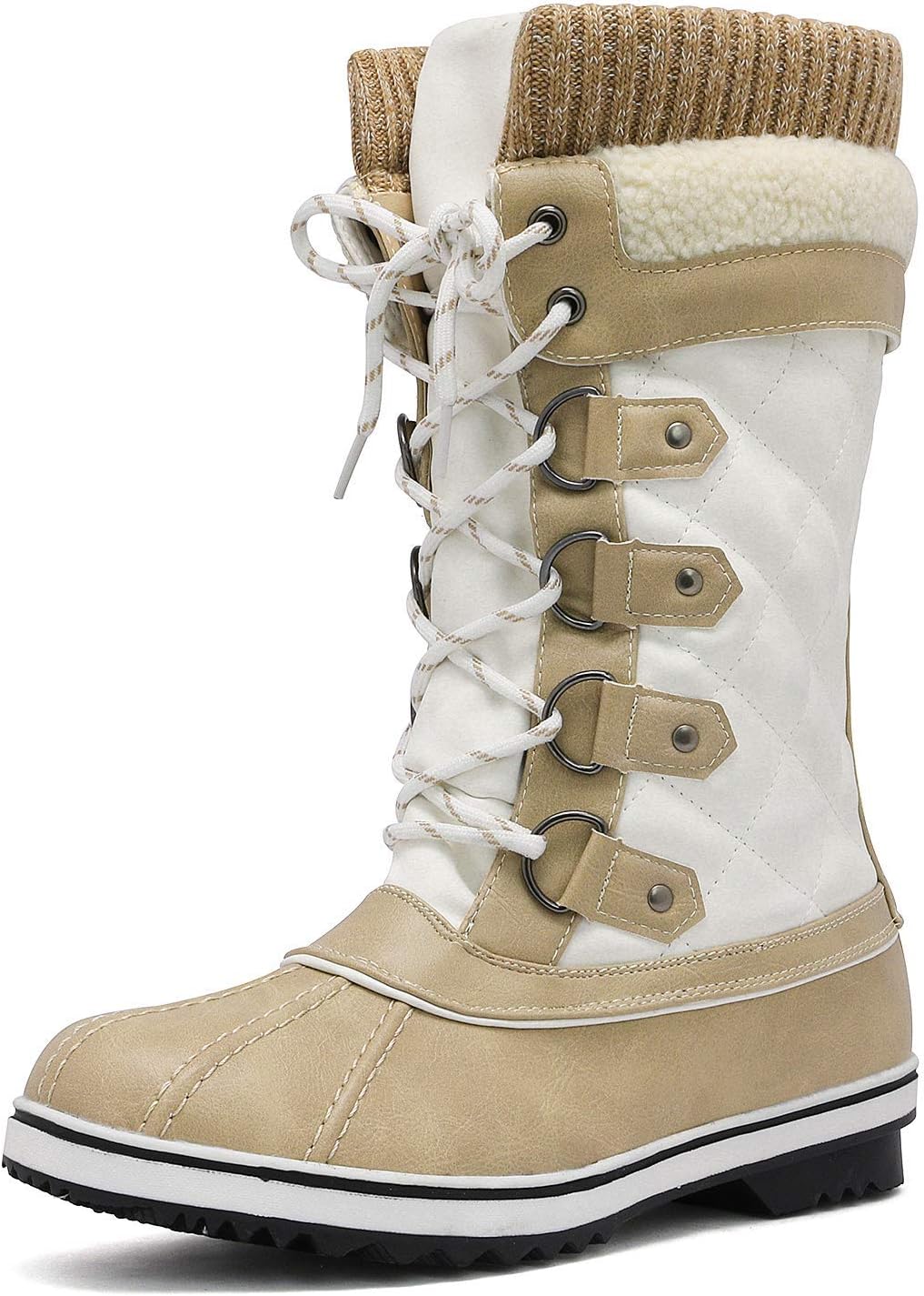 Mid-Calf Waterproof Winter Snow Boots