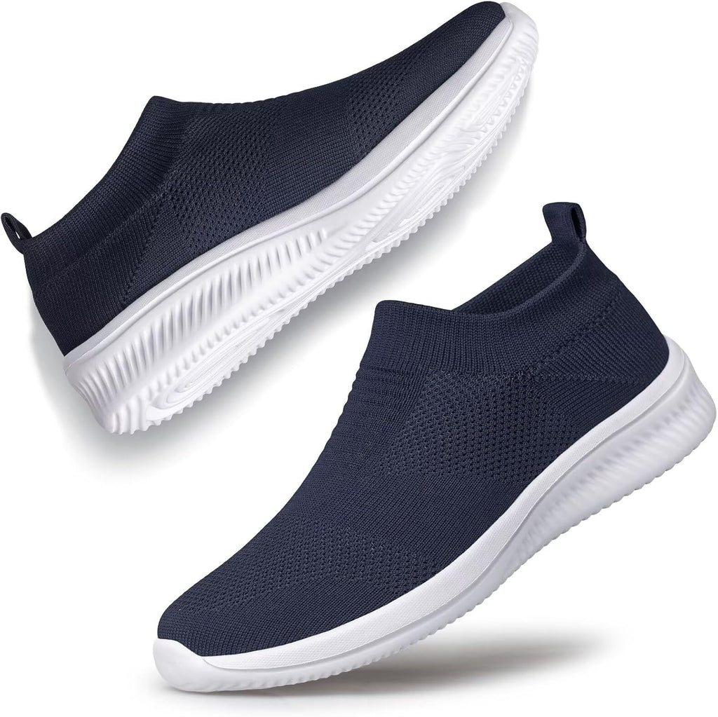 Lightweight Breathable Pull-On Sock Sneakers