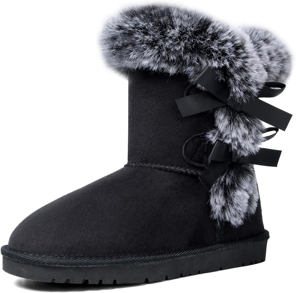 Classic Mid-Calf Fur Lined Winter Boots
