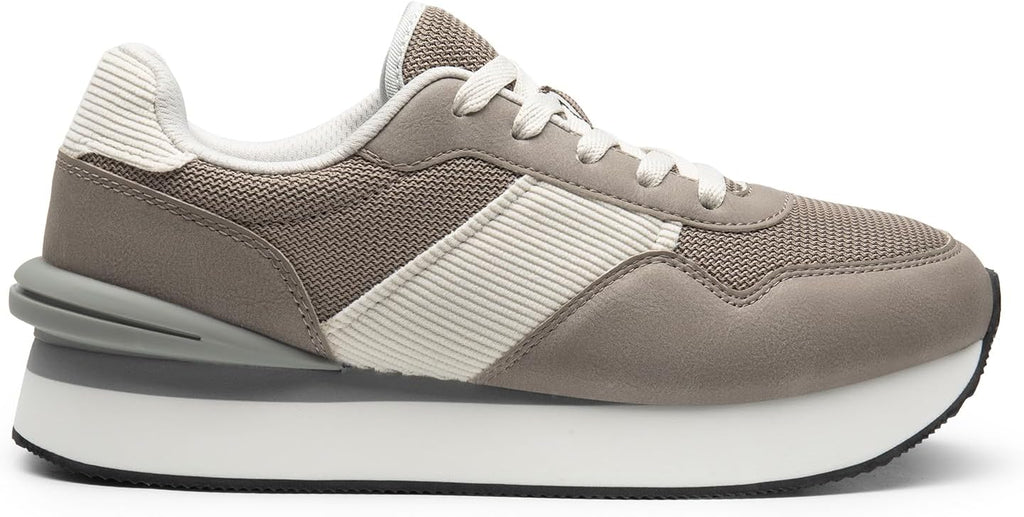 Platform Chunky Lace-Up Fashion Sneakers