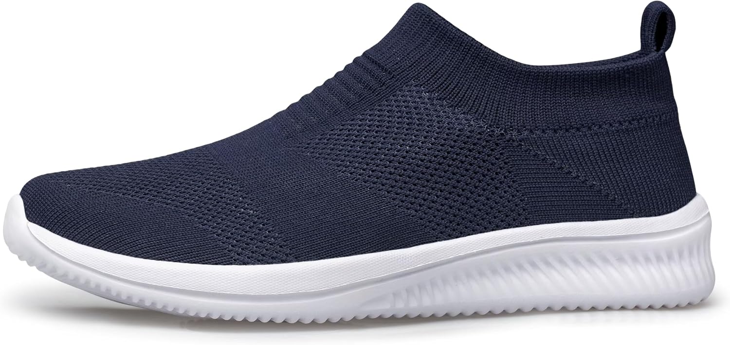 Lightweight Breathable Pull-On Sock Sneakers