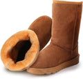 Waterproof Mid-Calf Fur Lined Snow Boots