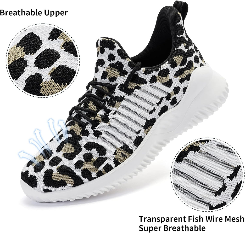Memory Foam Slip-On Indoor Outdoor Walking Sneakers
